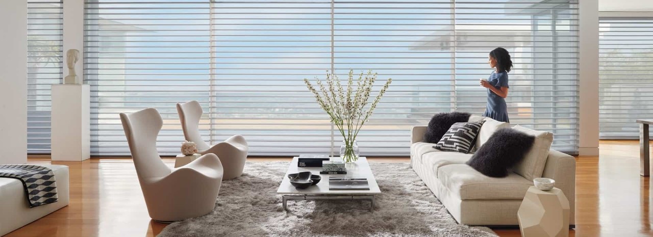 Modern and sophisticated window shadings, window sheers, and motorized shades near Spokane Valley, Washington (WA)